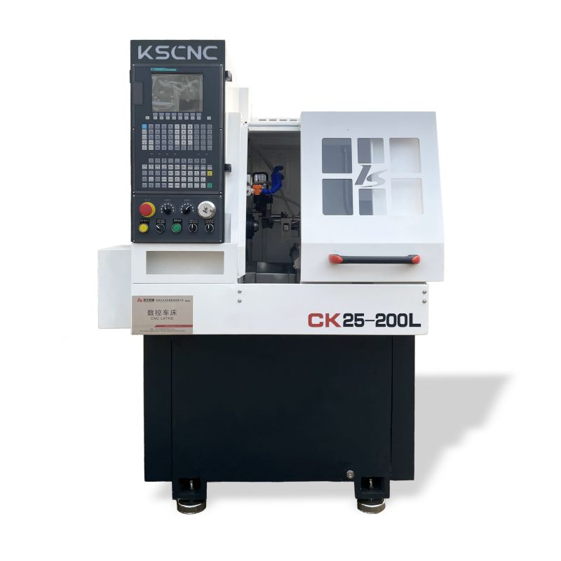 Awtomatikong Pahalang na Mini CNC Lathe Machine